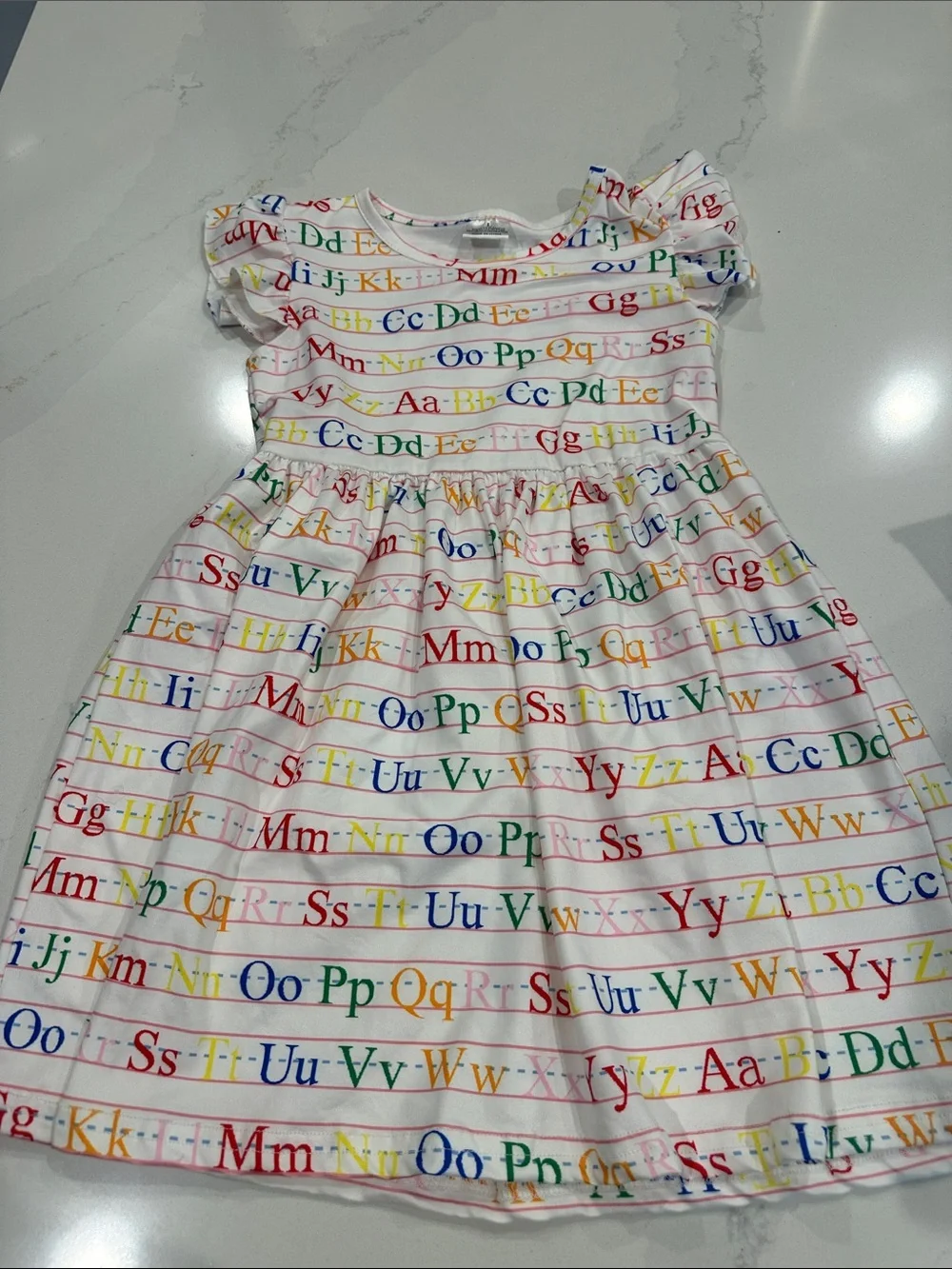 Back to school ABC dress size 5
